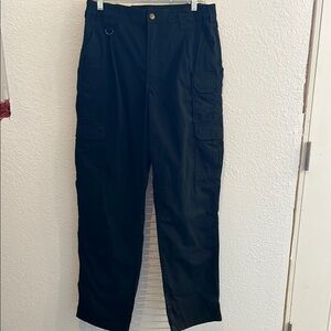 5.11 Tactical Black Cargo Pants Straight-Leg